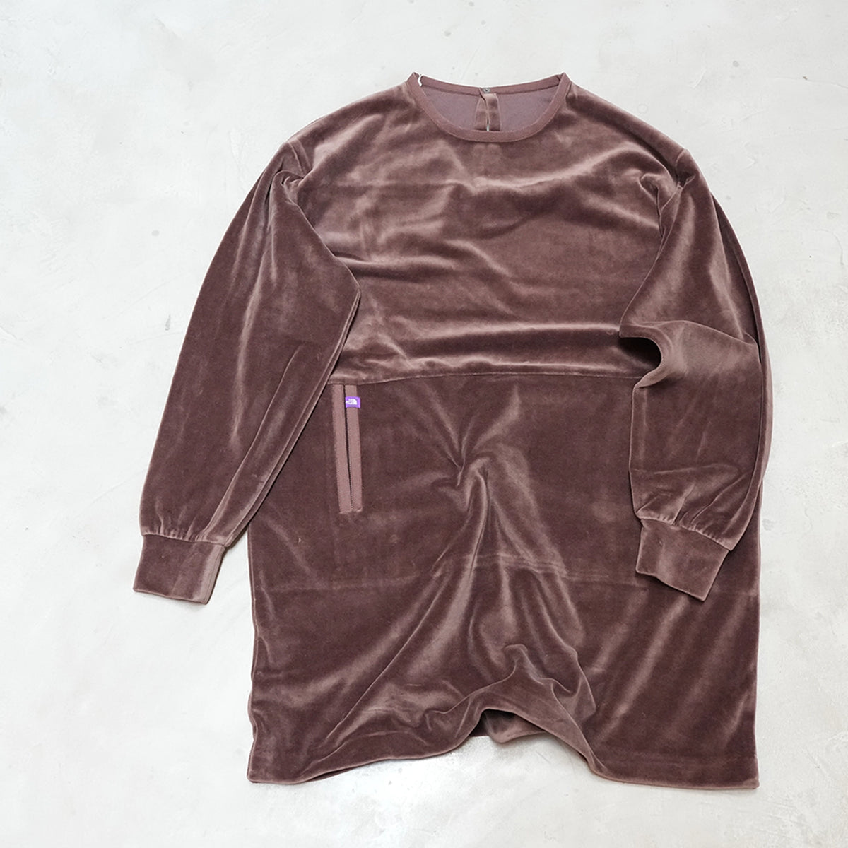 【THE NORTH FACE Purple Label】ノースフェイスパープルレーベル  women's Field Velour Dress "Brown"