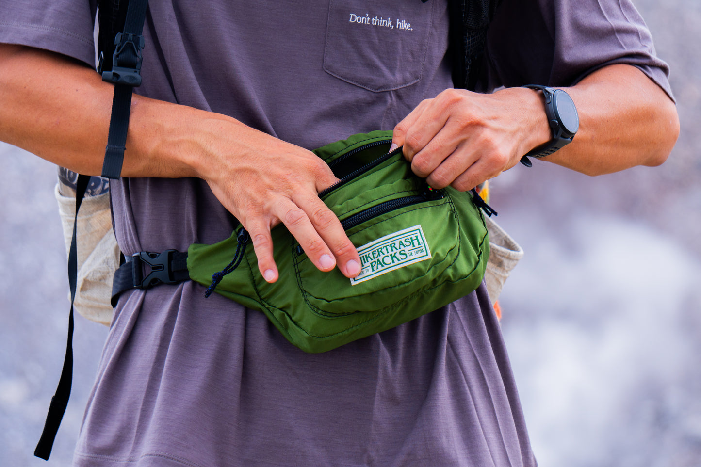 【HIKER TRASH】ハイカートラッシュ Pack To The Future "3Color"