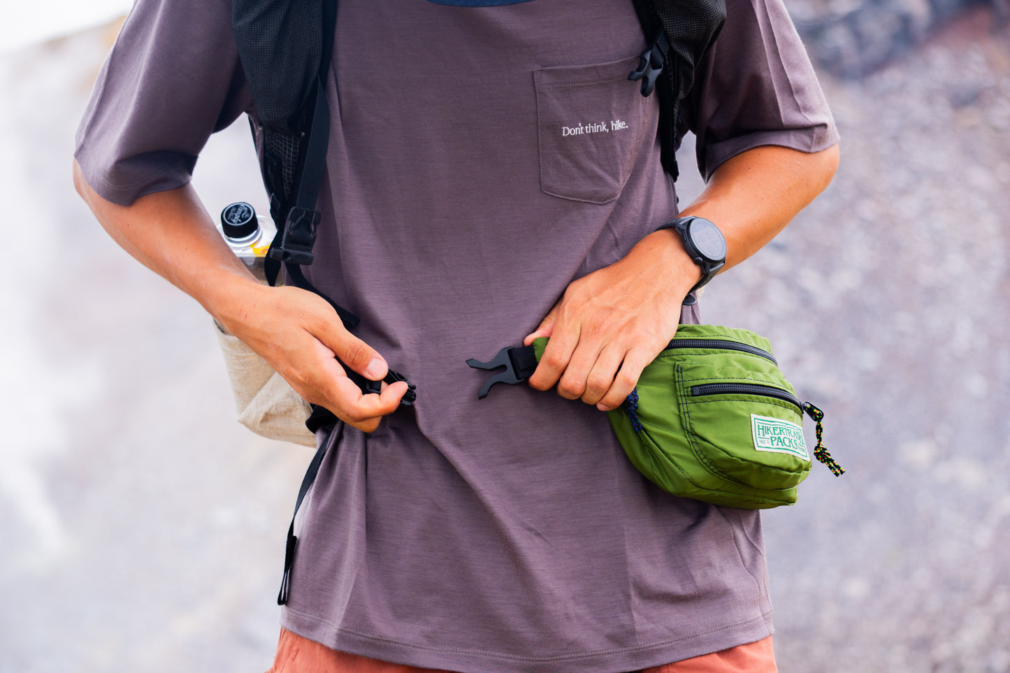 【HIKER TRASH】ハイカートラッシュ Pack To The Future "3Color"