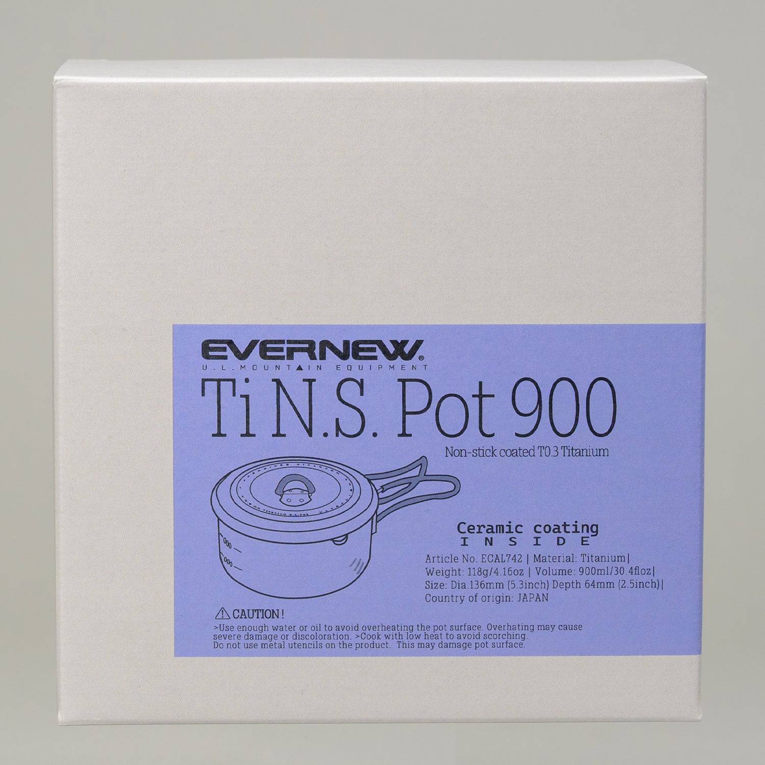 EVERNEW エバニュー Ti N.S. Pot 900 – Yosemite
