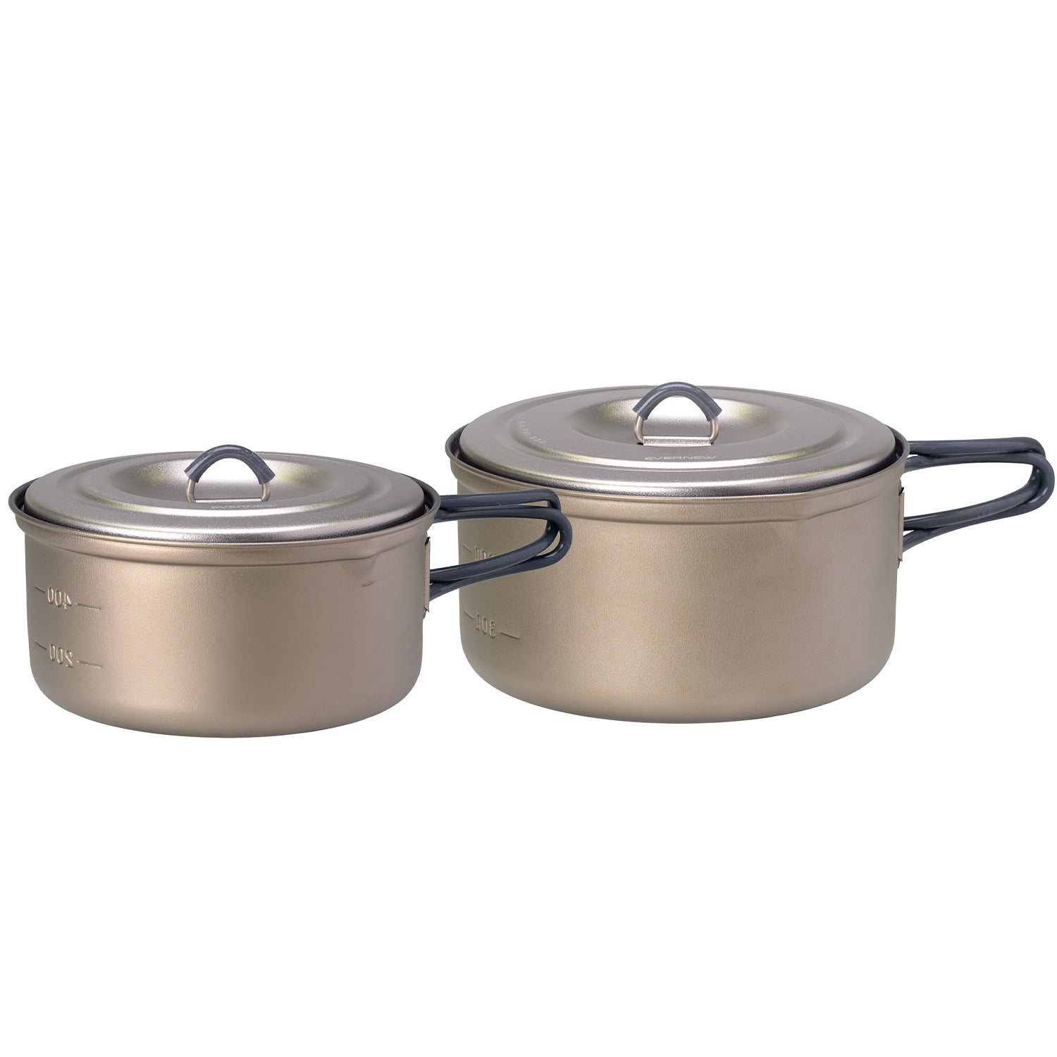 Pot Ti EVERNEW(エバニュー) 新品 set Yosemite – 600+900 Pot N.S. Ti エバニュー EVERNEW 600 900 バーベキュー・調理用品