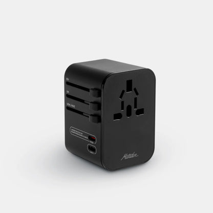 【Matador】マタドール Global Travel Adapter "Black"