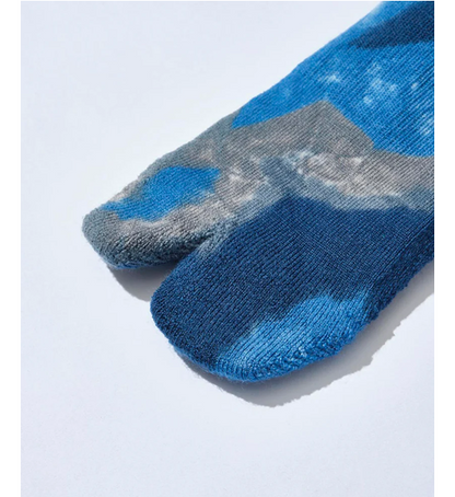 【Mountain Research】マウンテンリサーチ Tie Dye Tabi ”Blue” ※ネコポス可