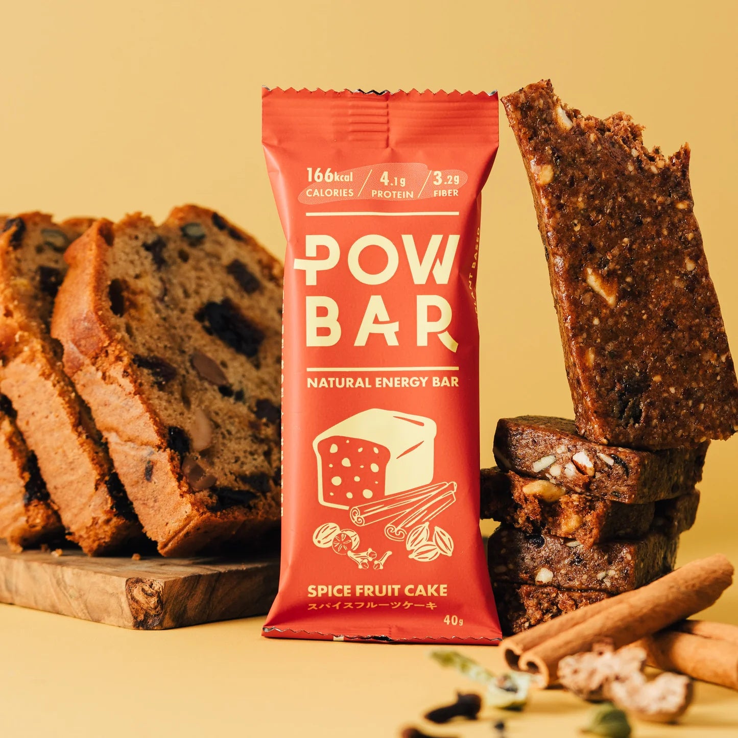 【THE POW BAR】 パウバー SPICE FRUIT CAKE