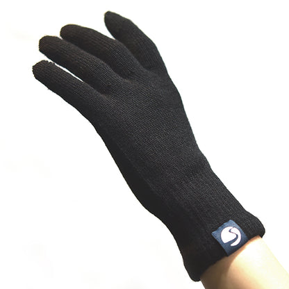 【SWANY】スワニー unisex Merino Knit Glove "Black" ※ネコポス可