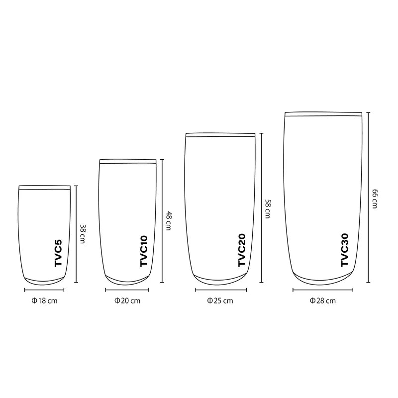 【KIVA OUTDOORS】 キバ アウトドアドアーズ  Tybek Dry Cylinder "White"