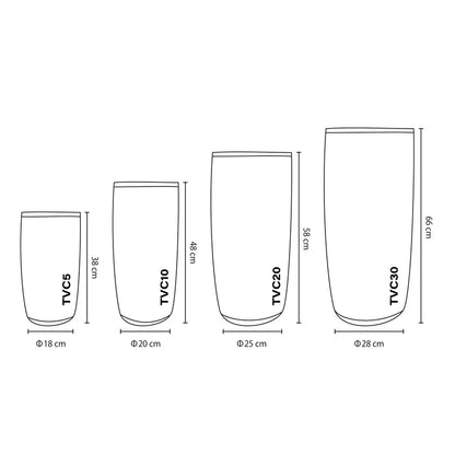 【KIVA OUTDOORS】 キバ アウトドアドアーズ  Tybek Dry Cylinder "White"